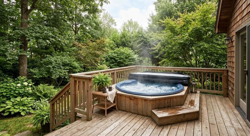 Hot Tub Deck Construction in Seattle, WA