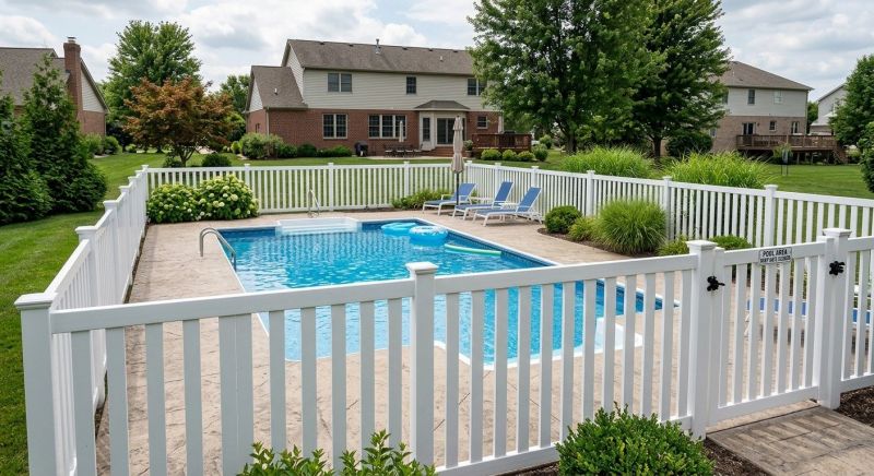 Pvc Pool Fence Installation in Alpharetta, GA