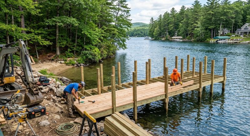 Boat Dock Construction in Olathe, KS