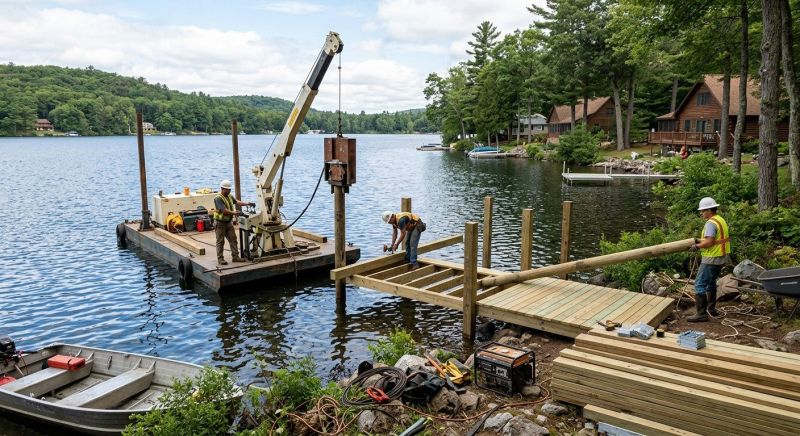 Boat Dock Construction in Kansas City, KS