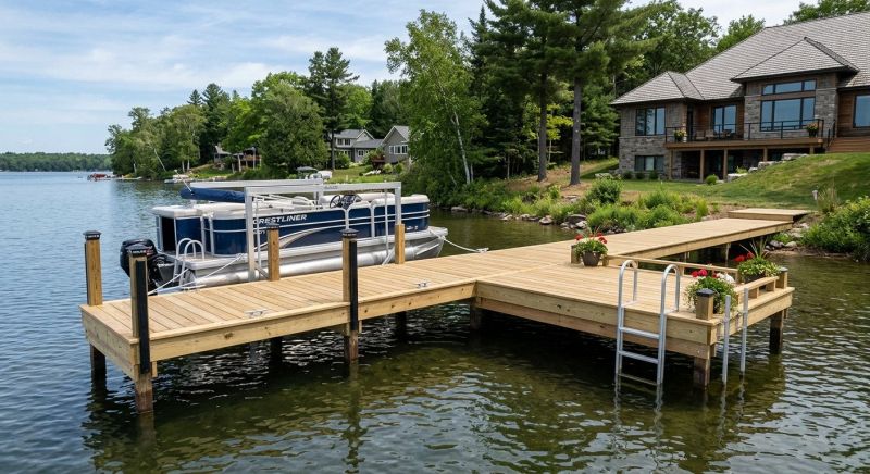 Boat Dock Installation in Alpharetta, GA