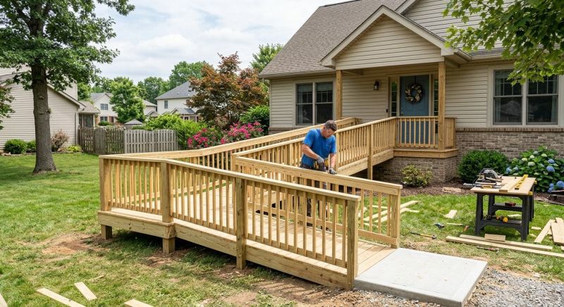Church Ramp Installation in Wilmington, NC