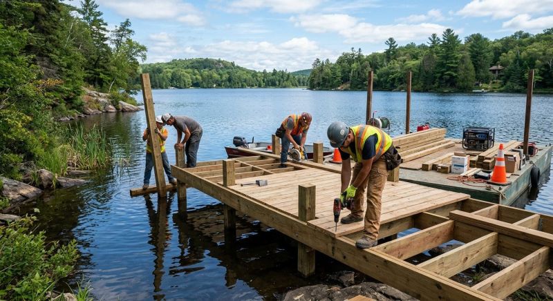 Dock Construction in Overland Park, KS