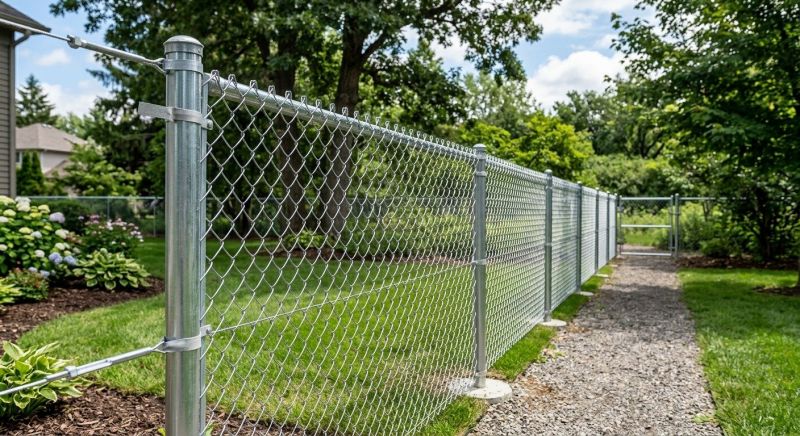 Metal Mesh Fence Installation in Pearland, TX
