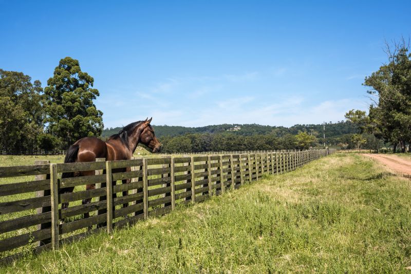 Wooden Farm Fence Installation in Pearland, TX